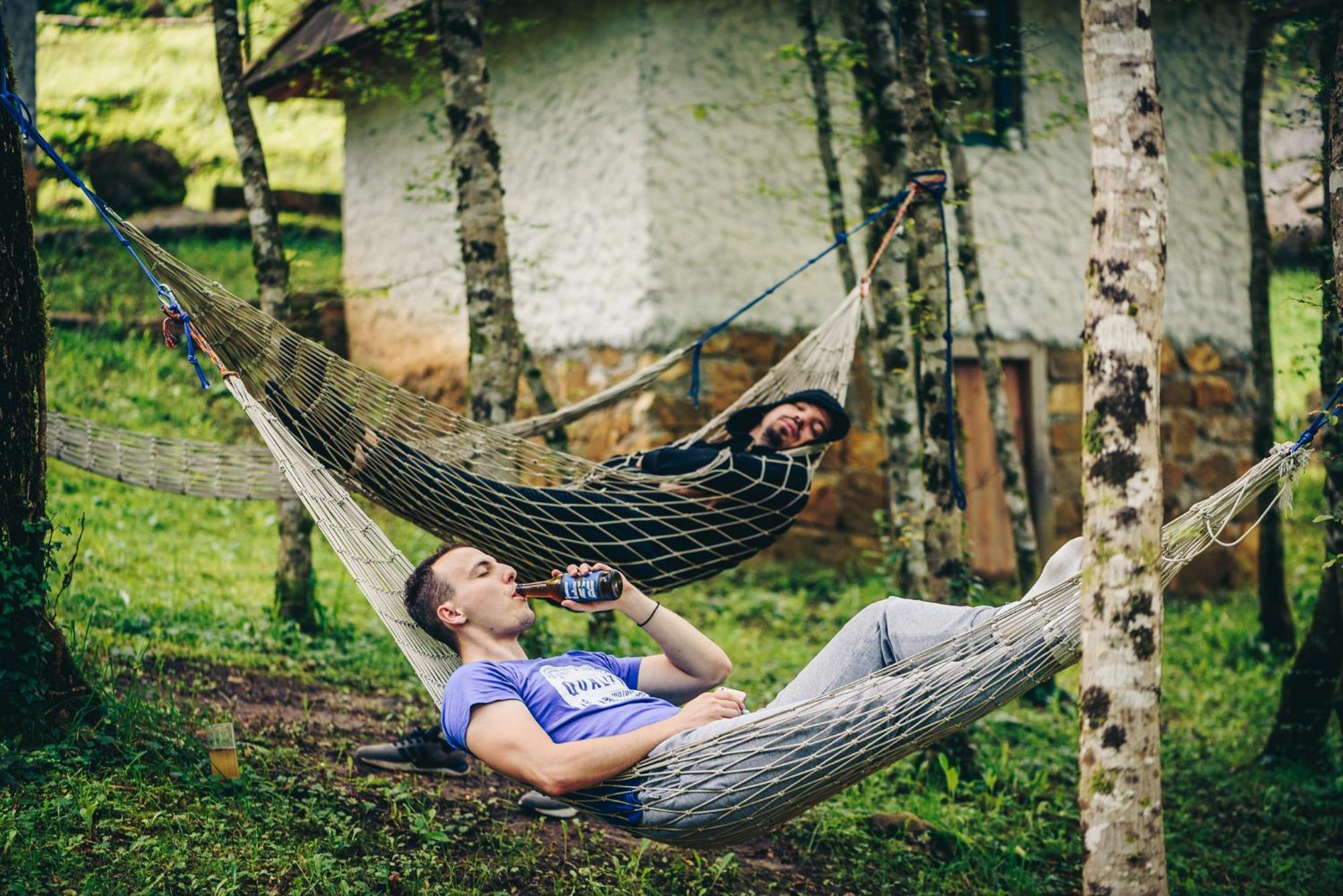 Camp Divlja Rijeka Hotel Hum Bagian luar foto
